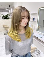 ディアナ(Diana)&nbsp;2wayバング　ワンホンレイヤーカット　小顔カット