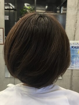 アシャベース 芦屋(asha VaSE) 30代40代50代◆ふんわり丸みショートボブ/小顔カット/ミニボブ