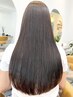 【≪髪質改善≫圧倒的ツヤ&手触り】カット+髪質改善カラー　￥20680→￥16800