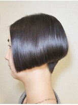 松本平太郎美容室 国立店 ステップショートボブ/30代40代50代60代