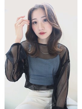 ジルフラン(JILL franc) くびれセミロング