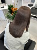 巻きやすさにこだわったうる艶ヘア