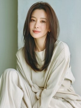 アルトリスト(Altruist Aging×HAIR&SPA) ★ダークアッシュ大人ガーリーボブ着物ミディアムレイヤーカット