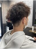 ツイストスパイラルパーマ ベリーショート 葛西メンズ 葛西スパ