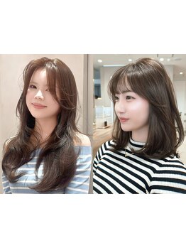 [#髪質改善]【カット+ケアカラー+クイックTR+MB\7900】大人のモテ髪ミディアム・ボブヘアは”Zina”で★