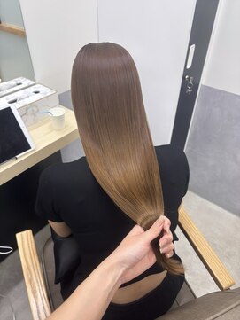 フレームプラス 御堂筋難波店(FRAME +) 艶々酸性ストレート