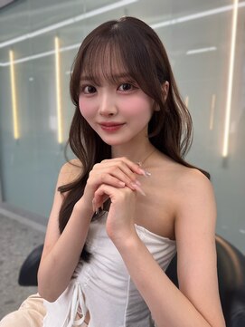 ボタン ハカタ(VOTAN hakata) 博多/顔周り/シースルーバング/レイヤー/ブラウン