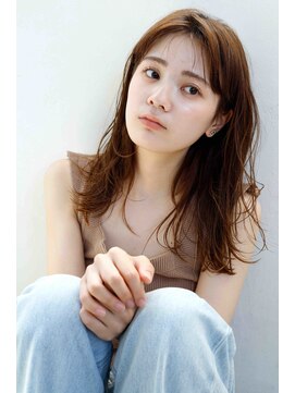 クオーラガーデン(Cuaura garden) 大人可愛いワンカールミックスパーマ