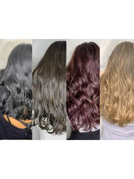 【八丁堀駅すぐ】透明感カラーが好評◎ハイライト等3Dカラーほかメニュー多数☆お洒落×個性溢れる髪に!