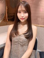 ルームバイシー 新宿(Loom. by Sea)&nbsp;ココアベージュ×レイヤー[小顔/黒髪/オリーブグレー]