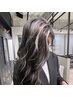 ヘアカット+ハイライトダブルカラー鎖骨下【ロング】￥20350