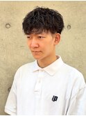 波巻きシャドウパーマ