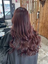 ウィリーベル 沖縄(WILLIE BELLE) バイオレットアッシュ/韓国風巻き/くびれロング/ゆるふわ/美髪