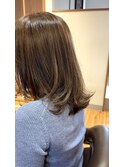 春っぽミディアム×軽やかベージュ　20代30代40代50代