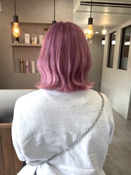 ブローフィー(Blowfy) 【 Blowfy 】ピンク ブリーチカラー ハイトーンカラー