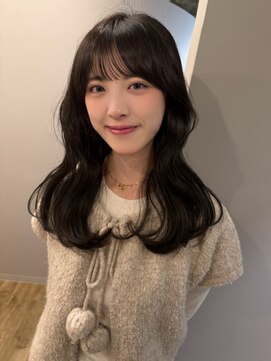 カノエ(canoe) グレージュカラー顔周りレイヤー20代~50代【西新大濠荒戸】