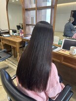 カノエ 下関熊野店(canoe)&nbsp;ツヤサラ/レイヤー/髪質改善縮毛矯正/髪質改善/韓国風/韓国ヘア