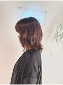 GLANZ_黒髪/小顔/オリーブグレー/ココアベージュ