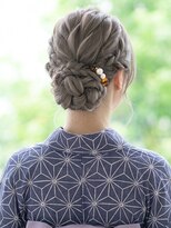 と和 巣鴨 【大人上品】崩れにくい浴衣ヘアセット・シニヨン