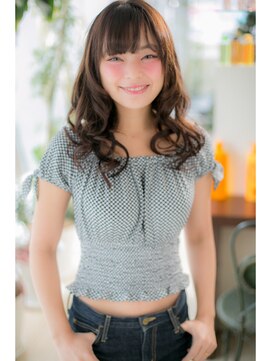 ヘアーショップ エヌアンドエー 越谷店(hair shop N&A) ゆるふわカール×レイヤーロング×マロンベージュ