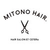 ミトノヘアーアンドイー(MITONO HAIR and E)のお店ロゴ