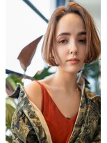 オースティン 錦糸町(AUSTIN)&nbsp;AUSTIN☆外ハネボブアッシュブラウンネオウルフツイストパーマ