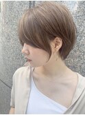 360度どの角度から見ても可愛いショートボブ☆