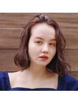 ヘア ヴィルゴ 吉祥寺(hair Virgo)&nbsp;【Virgo 吉祥寺】くせ毛風ラフパーマ×モーヴラベンダー