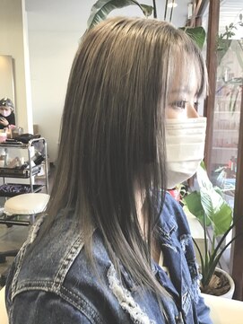 ジュノ ヘアーアンドクリエイト(juno hair&create) シルバーグレー