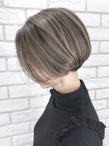 アイティーバイアルバム 藤沢店(IT by ALBUM)&nbsp;ワンカールマッシュボブ_アースカラーくびれヘア_ba114421