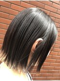 元住吉OREO ☆シンプルボブ×さりげないデザインcolor☆