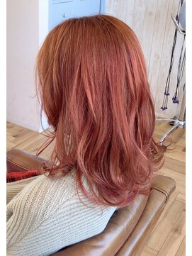 フィエルテ(fierte) ピンキーオレンジカラー