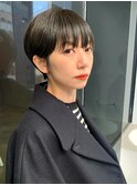 イルミナカラー×グレージュ×マッシュショート【本多身和子】