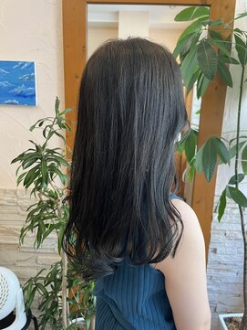 ヘアーアンドメイク エクリ 不動前店(Hair&Make equri) 【目黒不動前】ロングヘア・透明感暗めヘア