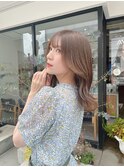 明るめ！ベージュカラー【ナチュラル/透明感/透け感/艶髪】