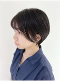 黒髪ショート