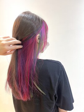 シモキタジャムズ ユニコーンカラー＊インナーカラー/ケアブリーチ/デザインカラー