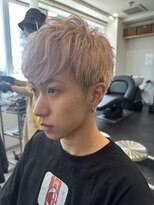 カラ ヘアーサロン(Kala Hair Salon)&nbsp;メンズショート/ショートヘア/ミルクティーベージュ