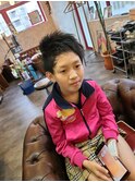 キッズカット◆刈り上げ女子◆爆誕
