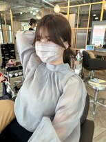 アリスバイアフロート 自由が丘(ALICe by AFLOAT)&nbsp;おくれ毛カット