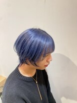 スタッフ(STUFF)&nbsp;ブルー&ジェンダーレスショート