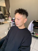 アイズ 海老名(AIZU)&nbsp;ツイストパーマ　ツイストスパイラルパーマ　フェードカット