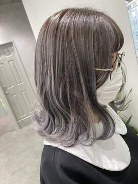 ヘアサロン ドットプラス 町田店(dot. plus) エアタッチ×ホワイトラベンダー