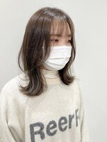 メリア(meria)&nbsp;くびれヘア/レイヤー/オリーブベージュ