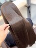 【艶髪になるなら】縮毛矯正+カット+オッジィオット10stepTR￥18900