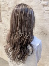 ヘアダイニング ボア(hair dining BoA's) 【MINORI】コントラストハイライト/外国人風