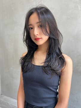 ロイジー(roijir) 韓国風ヘア×くびれヘア×グレージュ