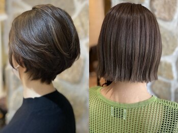 ヘアリゾート バルボア アイランド(hair resort Balboa Island)の写真/乾かすだけでこんなに収まりがいいの？？と驚きのカット技術でリピート多数。垢抜けショートはバルボアが◎