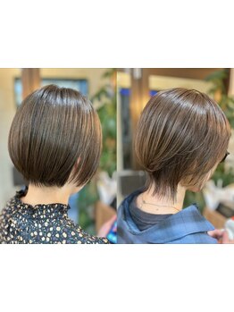 繊細なカット技術が◎伸びてきても収まりが良く、1人1人の魅力を最大限に引き出すスタイルをご提供します♪