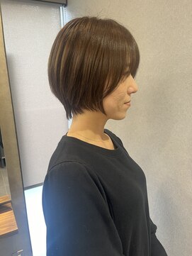 ヘアーザラブズラフズ オーガニカ 北九州(HAIR THE LOVES LAUGHS ORGANICA) ミセスショート/40代50代60代